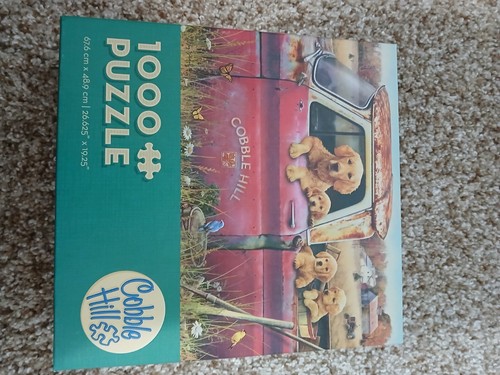 Lot de 7 puzzles Cobble Hill magnifiques 6 avec 1000 pièces, 1 avec 500 pièces - Photo 7/9