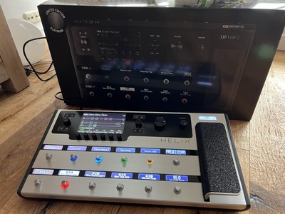 Line6 Helix Floor Platinum / OVP Neutwertig