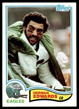 1982 Topps Herman Edwards Philadelphia Eagles #442