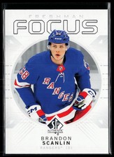 2024-25 SP Authentic Freshman Focus #FF-14 Brandon Scanlin RC