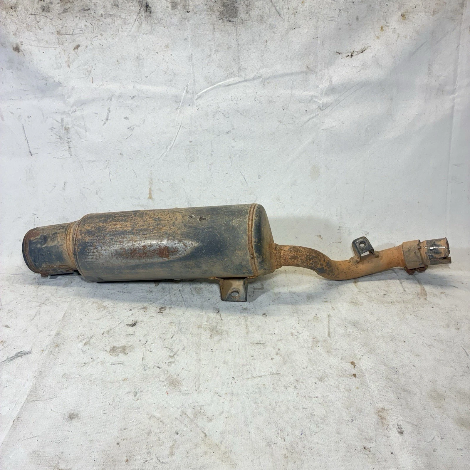 1985 Honda ATC 250SX Full Exhaust OEM Silencer  Tail Pipe 86 87 Used