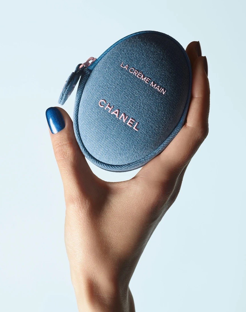 CHANEL La Crème Main Hand & Nail Cream Denim Makeup Collection