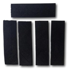 Cricket Bat Toe Guard - Protection and Durability for Bat - Black - Pack of 5
