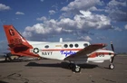 35mm Aircraft Slide Beech T-44A 161066 Midland 1995