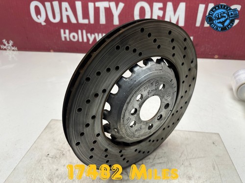 2018-2023 BMW M5 20-25 BMW M8 REAR RIGHT PASSENGER SIDE BRAKE DISC ROTOR OEM 17k