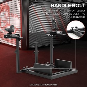 Supllueer Double Multiple Shift Lever Flight Game Mount For Logitech G29 G920