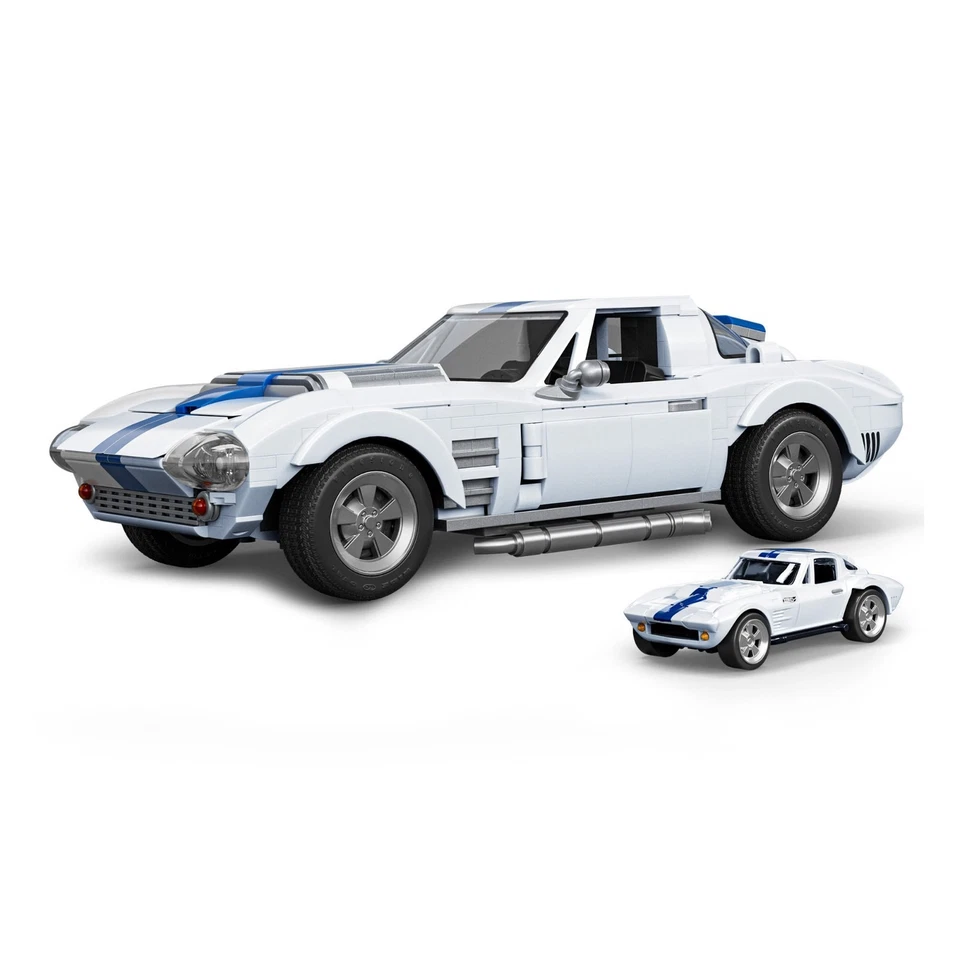 Mattel Brick Shop & Hot Wheels Corvette Grand Sport (New/Sealed) - Image 3 of 4