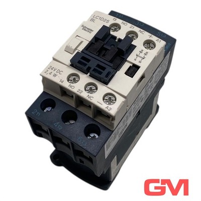 Schneider Electric Leistungsschütz LC1D25BL IEC contactor 24VDC ohne Abdeckung