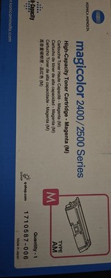 Konica Minolta magicolor 2400/2500 Toner Cartridge Black Magenta Yellow