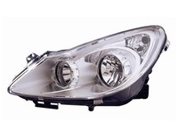 Scheinwerfer Rechts Opel Corsa 2006-2011 Chrom