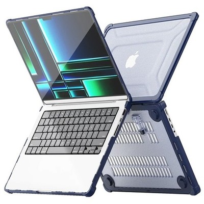 Für MacBook Air / Pro 13 14 15 16 Robuste Hartschale Ständer Hülle Robust Cover