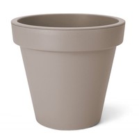 Pflanz KüBel Rund S Ø 30 Cm - Beige - Kunststoff Garten Blumen ÜBer Topf