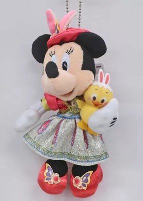 Disney Easter Minnie Mouse Plush Badge Tokyo Disney Sea 2020 collectible