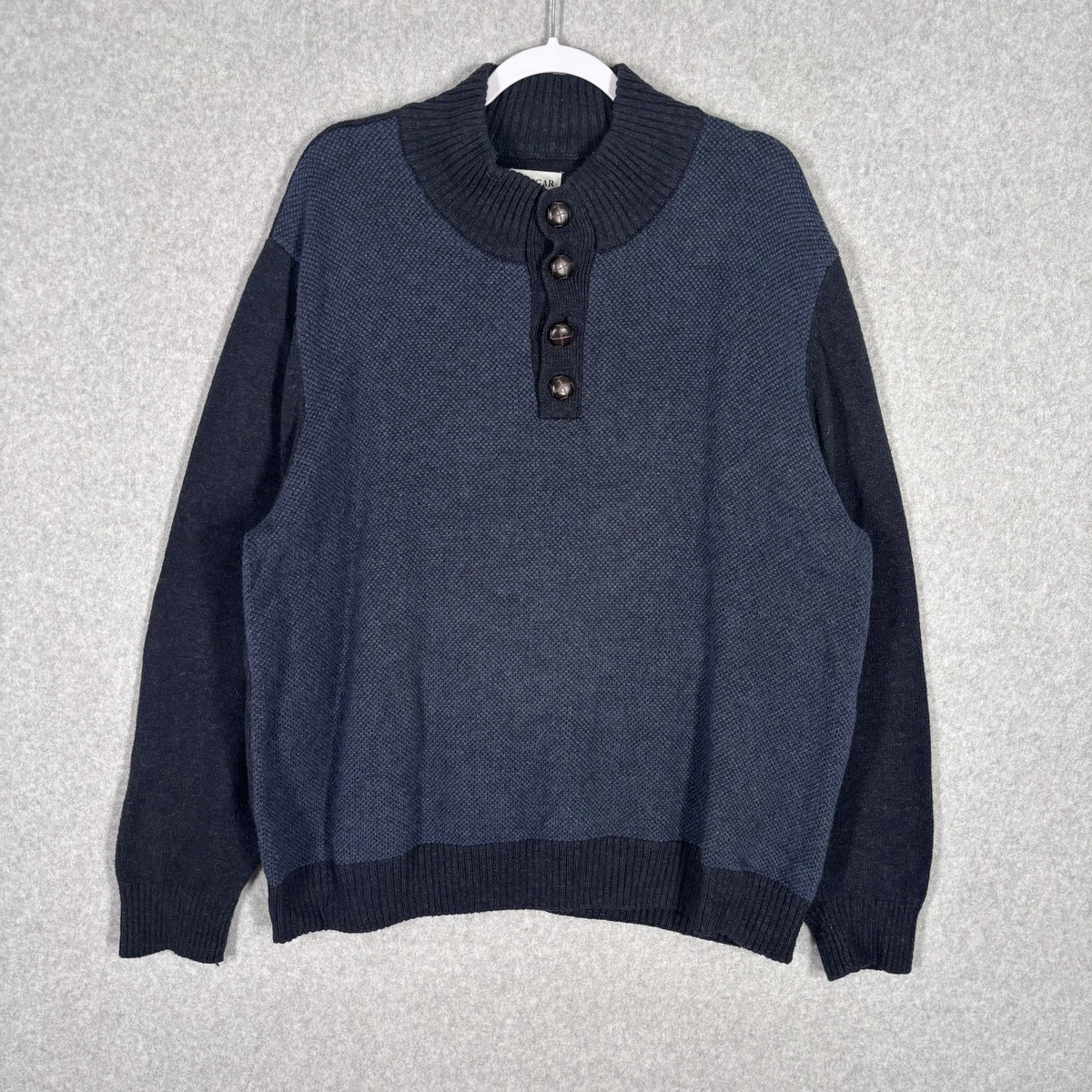 Haggar Henley Sweaters for Men for sale | eBay