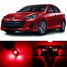 12 X Red Led Interior Lights Package For 2010 - 2018 Mazda 3 Ms3 Pry Tool 12 X Red Led Interior Lights Package For 2010 - 2018 Mazda 3 Ms3 Pry Tool