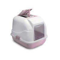 Katzentoilette Katzenklo Cat Wc Haubentoilette Filter Geschlossen Xxl Jumbo Rosa