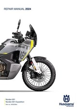 Husqvarna Service Workshop Shop Manual 2024 Norden 901 Expedition US