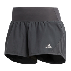 short adidas feminino cinza