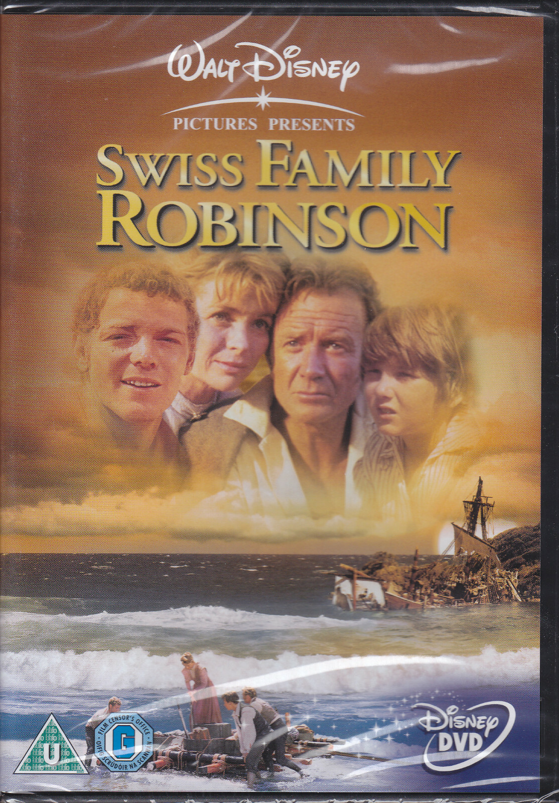 Swiss Family Robinson (1960) John Mills New & Sealed UK Disney R2 DVD