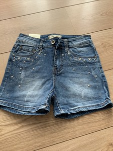 Pantaloni corti jeans Rose Mary Bambina Taglia Xs | eBay