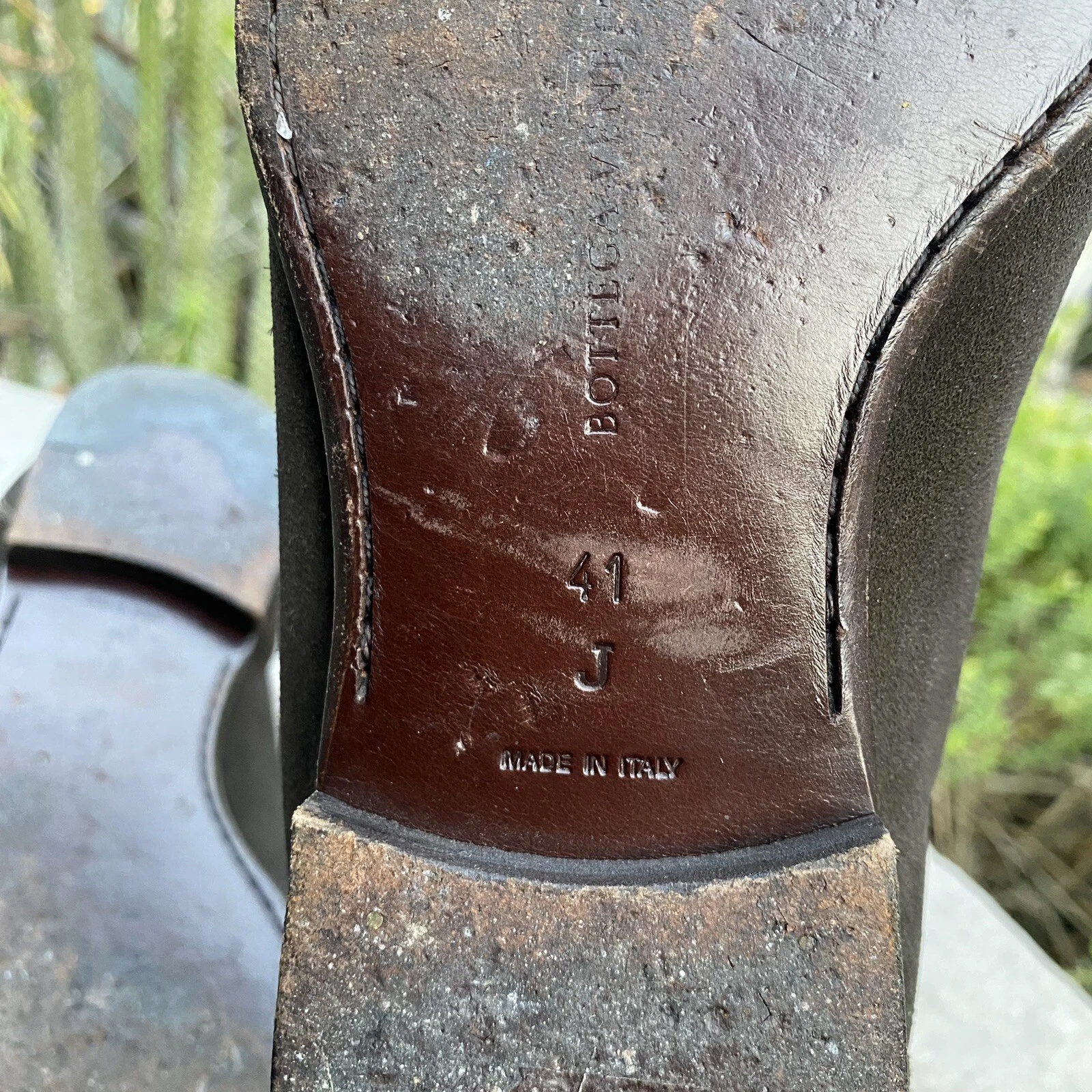 Mocassini Bottega Veneta uomo 8 D donna 11 marrone scamosciato elegante scarpa slip on