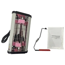 350mm Hand-held Infrared Timed Paint Curing Heating Lamp Paint Heater 1200W 110V
