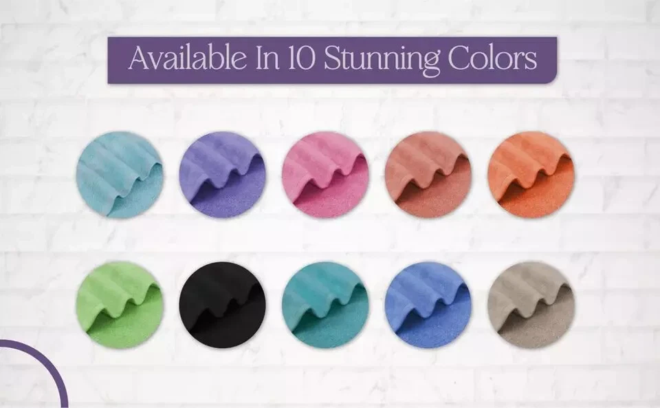 Bath Towels Luxury Combed Cotton Set 27x54 Inch Super Absorbent 500 GSM - Image 2 of 4