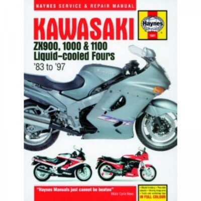Kawasaki Motorrad ZX900, 1000 und 1100 (1983-1997