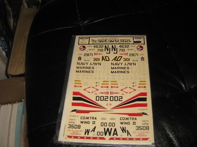 TA-4F Skyhawk Decal Sheet by Microscale Decal in 1/48 scale