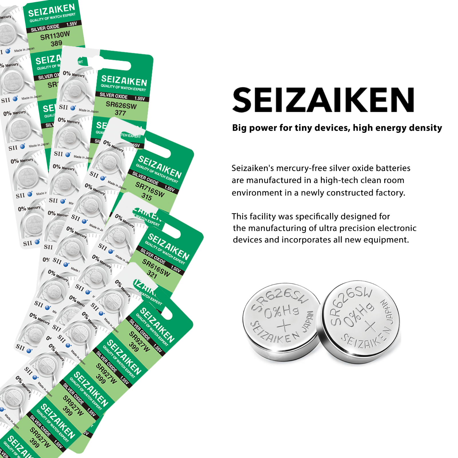 Pila MuRata 379 Silver Oxide SR521SW Hg 0 - Foto 2