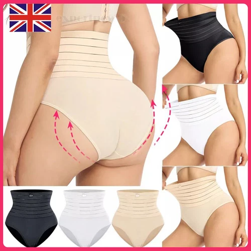 Womens Magic High Waist Slimming Knickers Briefs Tummy Firm Control Underwear UK - Picture 1 of 45