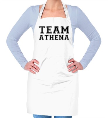 Team Athena - Unisex Erwachsene Schürze - Gladiator TV Spiel Show Name Contender