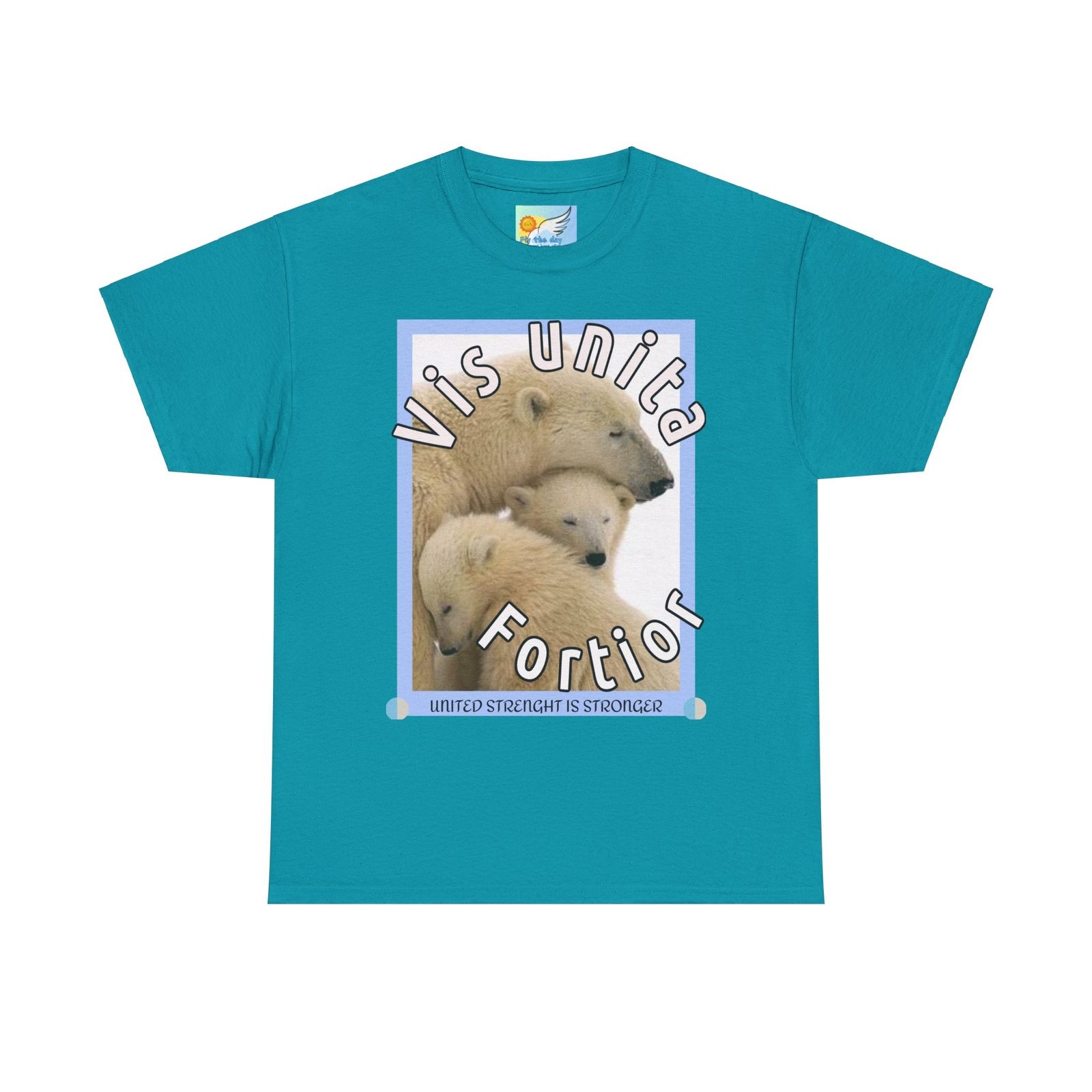 Unisex Heavy Cotton Tee for Comfort & Style - When in Rome Connect Strong