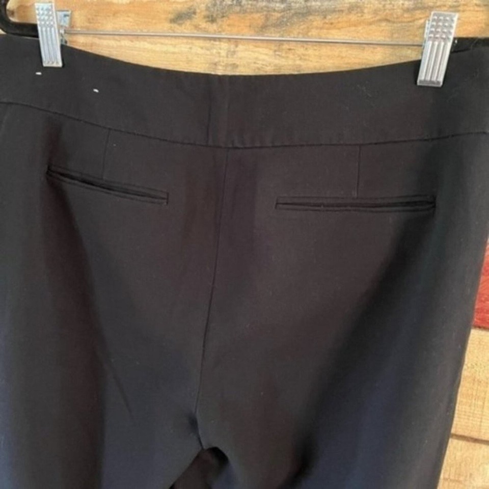 Loft Black Dress Pants‎ Size 6 eBay