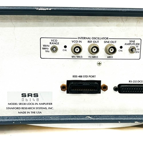 Stanford Research Systems SR530 Lock-In Amplifier w/ GPIB and Oscillator Options - Picture 12 of 16