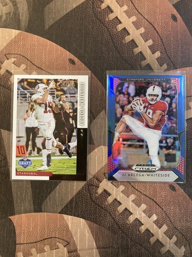 JJ Arcega-Whiteside Philadelphia Eagles (2019-2021) 2 Card Rookie Lot - Picture 1 of 4