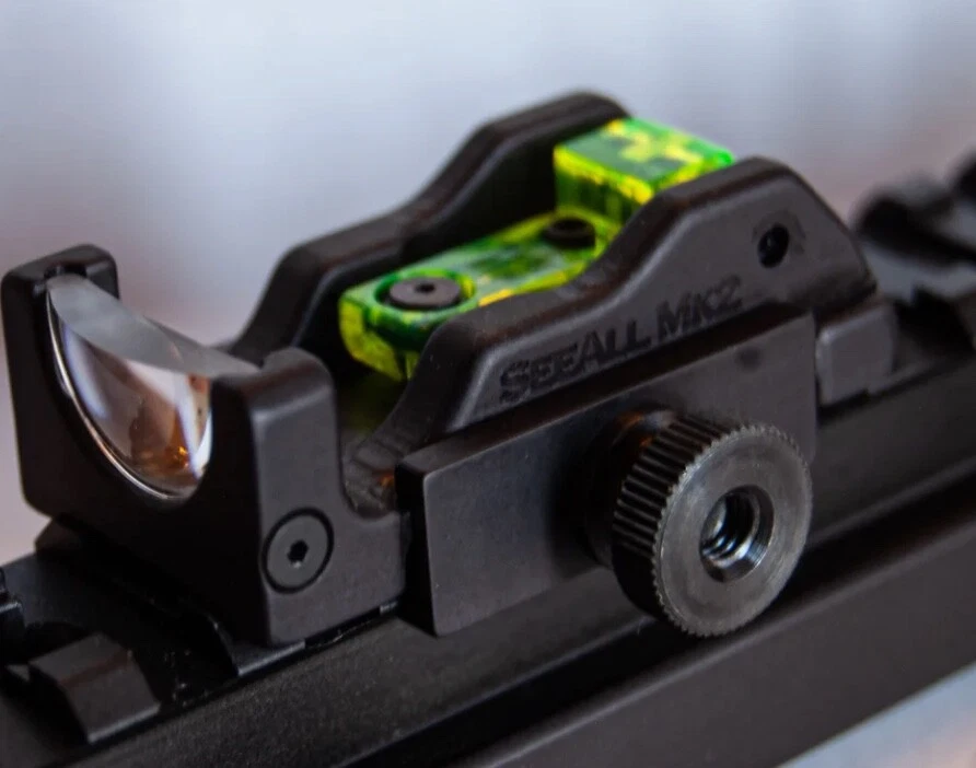 See All Day Night Rail Sight MK2 Rifle Rail Sight New Tritium Dual Illumination - Image 3 of 4