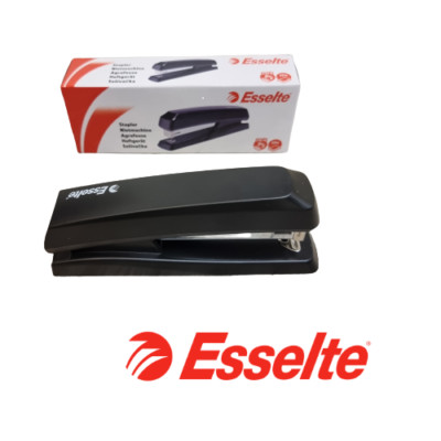 Esselte Heftgerät 24/6 Handtacker mit Heftklammern Tacker Heftklammer für 20 Bl.