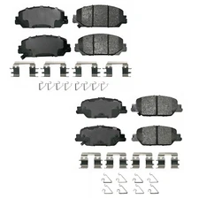 Akebono ProACT Front and Rear Ceramic Brake Pad Set Kit for Honda CR-V 2017-2019