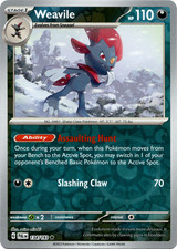 Weavile - 134/193 - Paldea Evolved - Reverse Holo