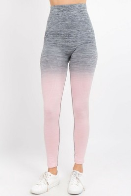 baby pink yoga pants