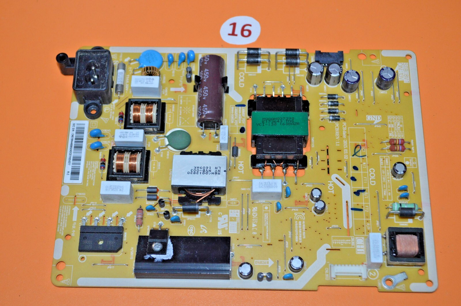 BN44-00852A SCHEDA ALIMENTAZIONE POWER BOARD PER TV SAMSUNG UE40J500AKXZT