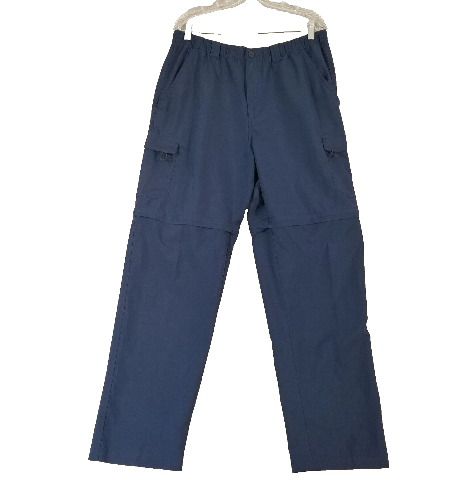 Reel Legends cargo pants shorts combo men's large Blue Outdoor fishing camping