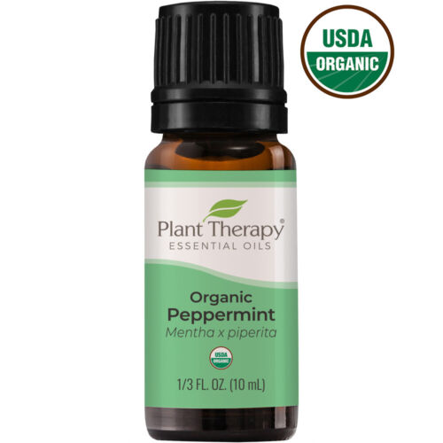 Plant Therapy Organic Peppermint Essential Oil 100% Pure, Undiluted, Natural - Picture 1 of 10