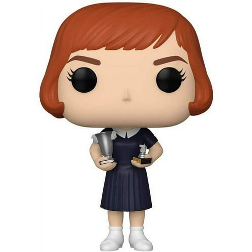 The Queens Gambit Beth Harmon with Trophy Funko Pop - Picture 2 of 2