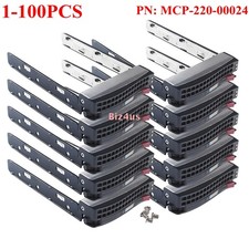 Lot Supermicro MCP-220-00075-0B Gen 5.5 Hot-Swap 3.5" HDD Tray MCP-220-00024-0B