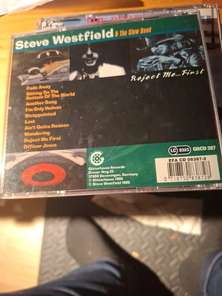 CD Steve Westfield Reject Me...first Glitterhouse - Bild 2 von 2