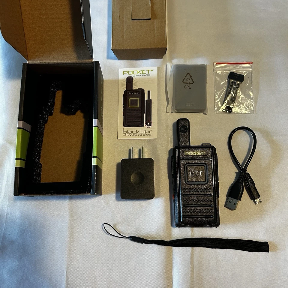 BLACKBOX POCKET PLUS + 16 Channel UHF Two Way Portable Radio Updated Version! - Image 4 of 4