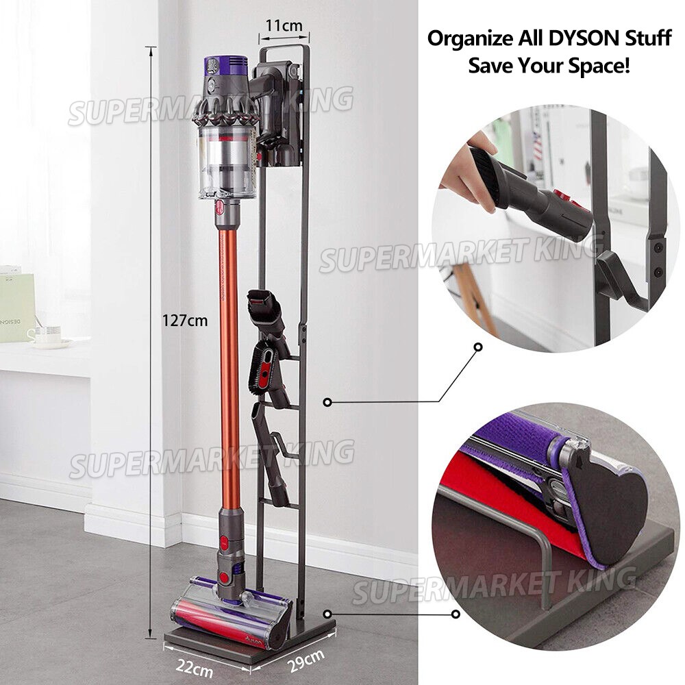 Vacuum Cleaner Stand Rack For Dyson V6/V7 V8 10 11 Freestanding Holder Cordless — image 5