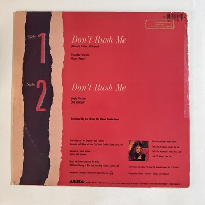 Taylor Dayne - Don't Rush Me Promo 12